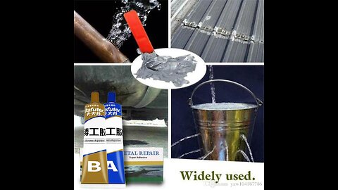 Magic Repair Glue AB Metal Strength Iron Bonding Heat Resistance Cold Weld