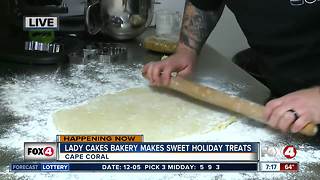 Lady Cakes Bakery makes homemade holiday treats -- 7am live report