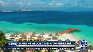 Warning about timeshare resellers