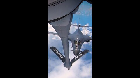 B-1B Lancer Refueling over the Pacific