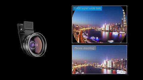 Super Wide Angle Lens with 12.5x Super Macro Lens for iPhone