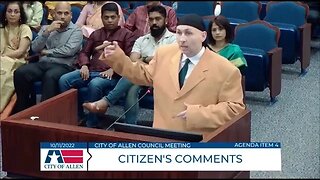 Wanksta tells City Council the Feds are after him