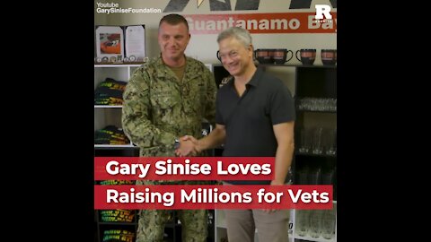 Gary Sinise Loves Raising Millions for Veterans
