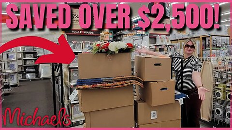 Paid $25.00 and SAVED OVER $2500.00 | Michael's Grab Bags/Boxes Unboxing | #micahels #grabbags