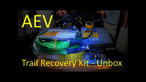 Unboxing the AEV Trail Recovery Kit