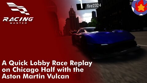 A Quick Lobby Race Replay on Chicago Half with the Aston Martin Vulcan | Racing Master