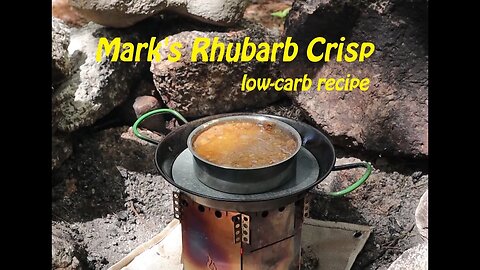 Mark's Rhubarb Crisp - Low Carb Recipe