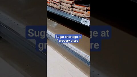 Sugar shortage in Canada? #sugar supply chain 🛒🇨🇦