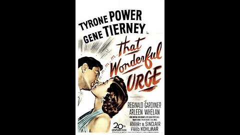 That Wonderful Urge 1948 Tyrone Power & Gene Tierney
