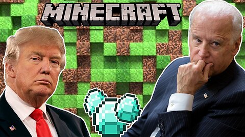 Presidents playing MINECRAFT meme (Trump Biden Obama) *AI voice* #meme #memes #minecraft