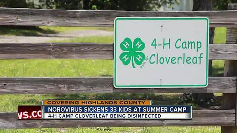 Norovirus determined to be the cause of illness for 33 kids sickened at camp in Lake Placid