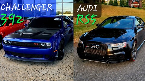 AUDI RS5 vs 392 Scat Pack