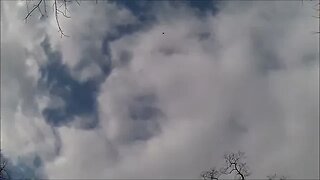 JJRC H8D drone flying.