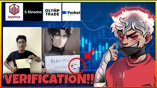 How to Complete Selfie Verification on Quotex OR Pocket option || BINARY Account Verification