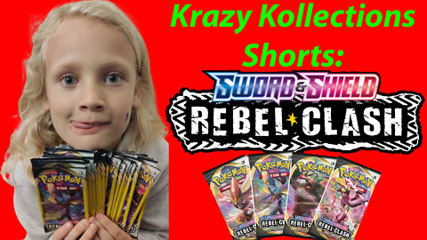 Rebel Clash Booster Pack Opening #Shorts Pokémon cards!