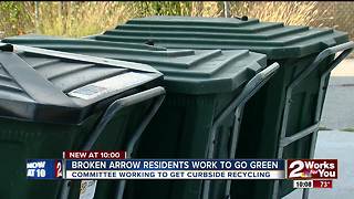 Broken Arrow residents try to go green with curbside recycling proposal