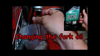 [E44] **READ DESCRIPTION** Hawk, Magician and other Chinese bikes. How to change fork oil