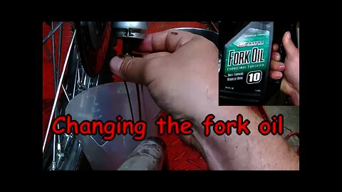 [E44] **READ DESCRIPTION** Hawk, Magician and other Chinese bikes. How to change fork oil