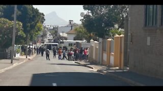 South Africa - Cape Town - Angry Community members in Parow . (aXN)