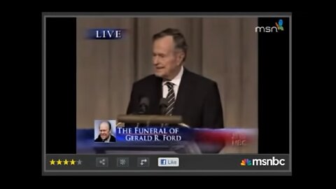 Herbert Zboczeniec Bush senior śmieje się ze strzelaniny na JFK (Randy stwierdził, że ...