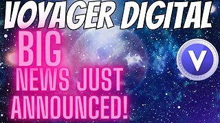 Voyager Digital Huge Announcement! Vgx Token