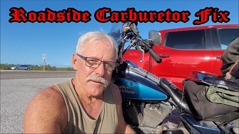 How to diagnose & fix a broken carburetor on the side of the road.