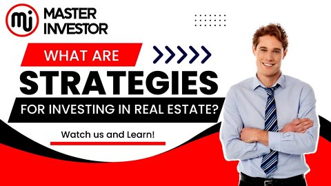 What are strategies for investing in real estate? | MASTER INVESTOR | FINANCIAL EDUCATION #shorts