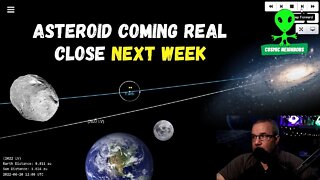 Asteroid Coming Real Close Next Week