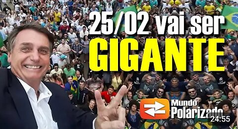 VAI SER GIGANTE! Esquerda tenta sabotar manifestação pró-Bolsonaro