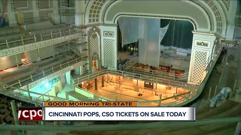 Cincinnati Symphony Orchestra, Pops start selling single-day tickets on Tuesday