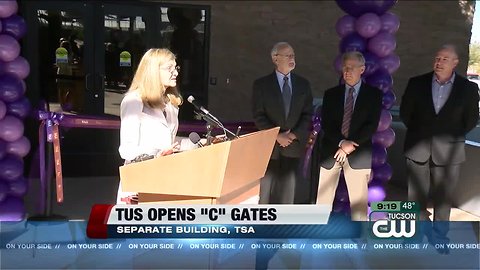 Tucson International Airport opening new gate facility
