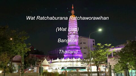 Wat Ratchaburana Ratchaworawihan in Bangkok Thailand