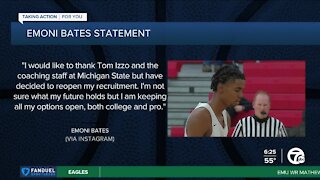 Emoni Bates reopens college recruitment