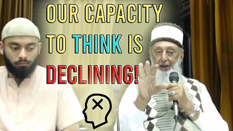 Our Capacity To Think Is Declining! | Sheikh Imran Hosein 2023