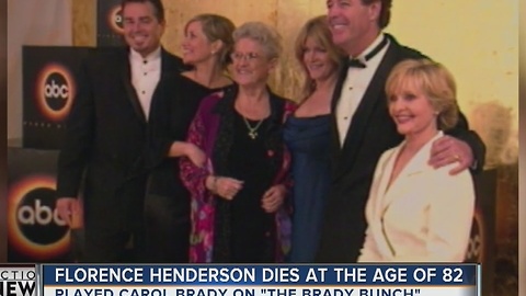 'Brady Bunch' actress Florence Henderson dies at 82