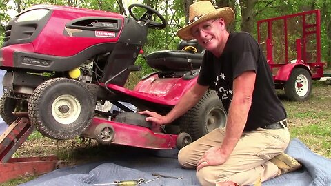 Our property #112 Lawn mower fix