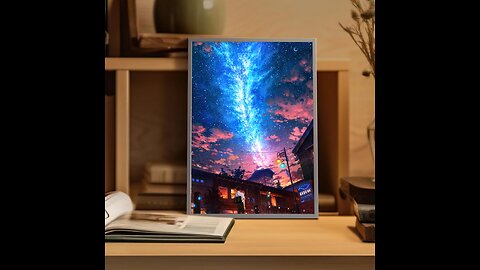 HD Anime Meteor painting Atmosphere Lights