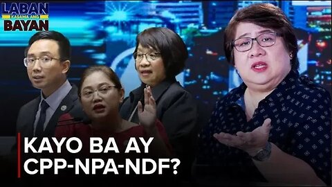 Prof. Tiquia sa Makabayan Bloc: Kayo ba ay C P P- N P A- N D F?