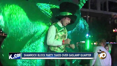 San Diego ShamROCK block party takes over Gaslamp Quarter