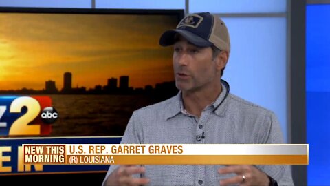 US Congressman Garret Graves from LA House District 6 Discusses Hurricane Ida - Pt 2
