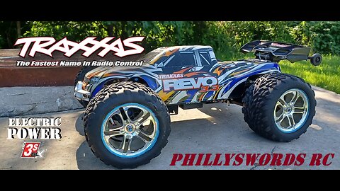 Traxxas Revo 3.3 Electric Conversion Bashing BEAST