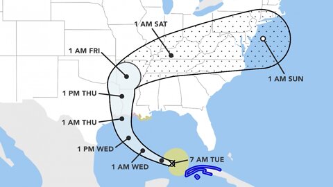 Hurricane Laura Strengthens As It Heads Toward U.S. Gulf Coast