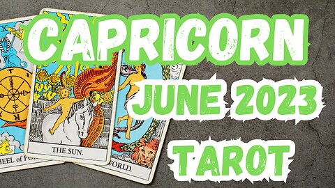 CAPRICORN ♑️- Making a sensible choice! June 2024 Evolutionary Tarot Reading #capricorn #tarot