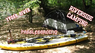 Tyger river Day One (river camping) #adventure #paddleboard #camping