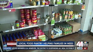 Local food pantry helping families in need