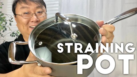 I Love This Cooking Pot With Spout and Strainer Review