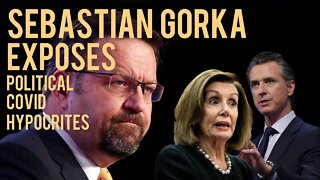 Sebastian Gorka, Rules For Thee But Not For Me! Political Hypocrites EXPOSED via COVID Rules!