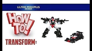 🔥How to Transform Crasher | Transformers Legacy | Velocitron Speedia 500 | Walmart Exclusive