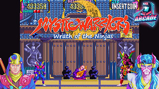 Mystic Warriors: Wrath of the Ninjas - (ARCADE - FULL GAME) - Longplay/Playthrough