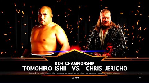 AEW Dynamite Tomohiro Ishii vs Chris Jericho for the ROH World Championship